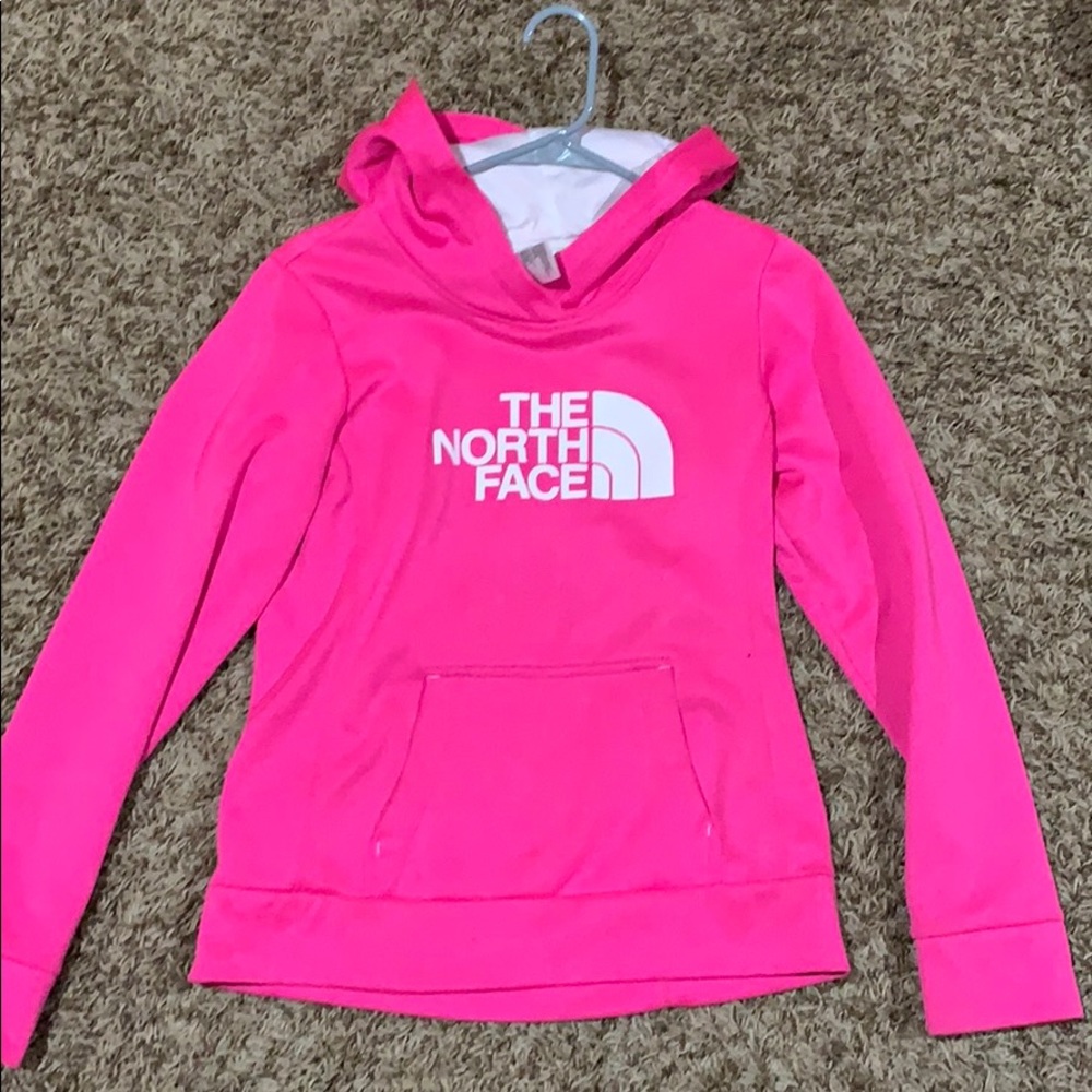 North Face sweatshirt